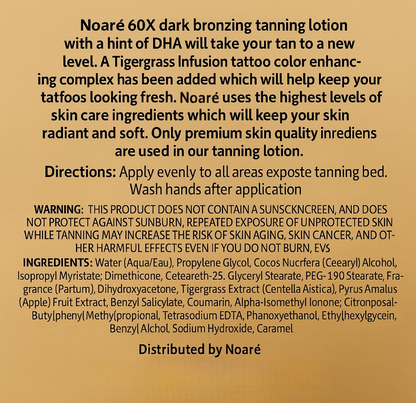 Noaré Tanning Lotion